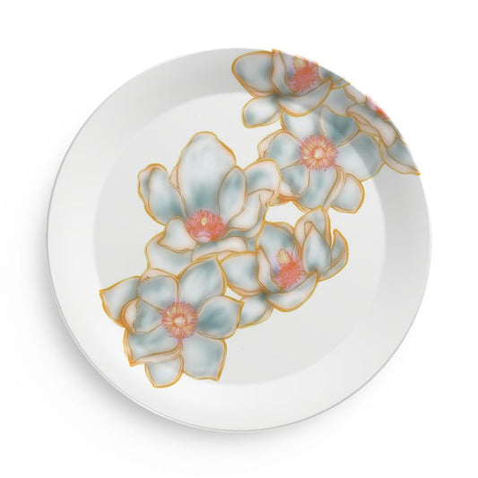 Magnolia Bloom Party Plate - Three in the Trees