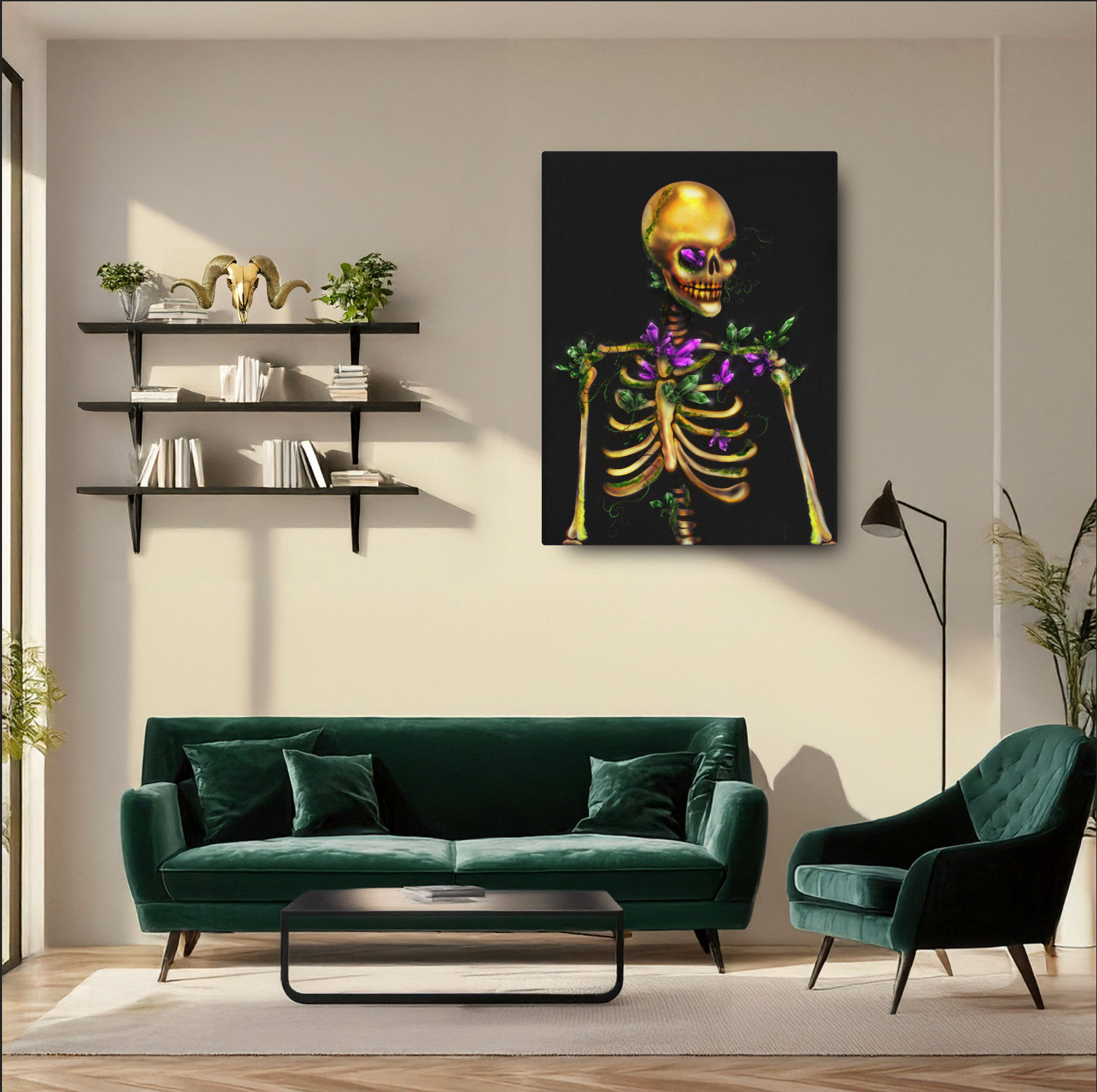 Grit and Growth Canvas Print - Three in the Trees