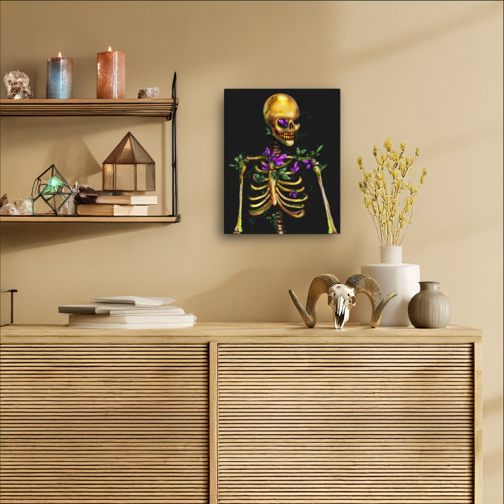 Grit and Growth Canvas Print - Three in the Trees