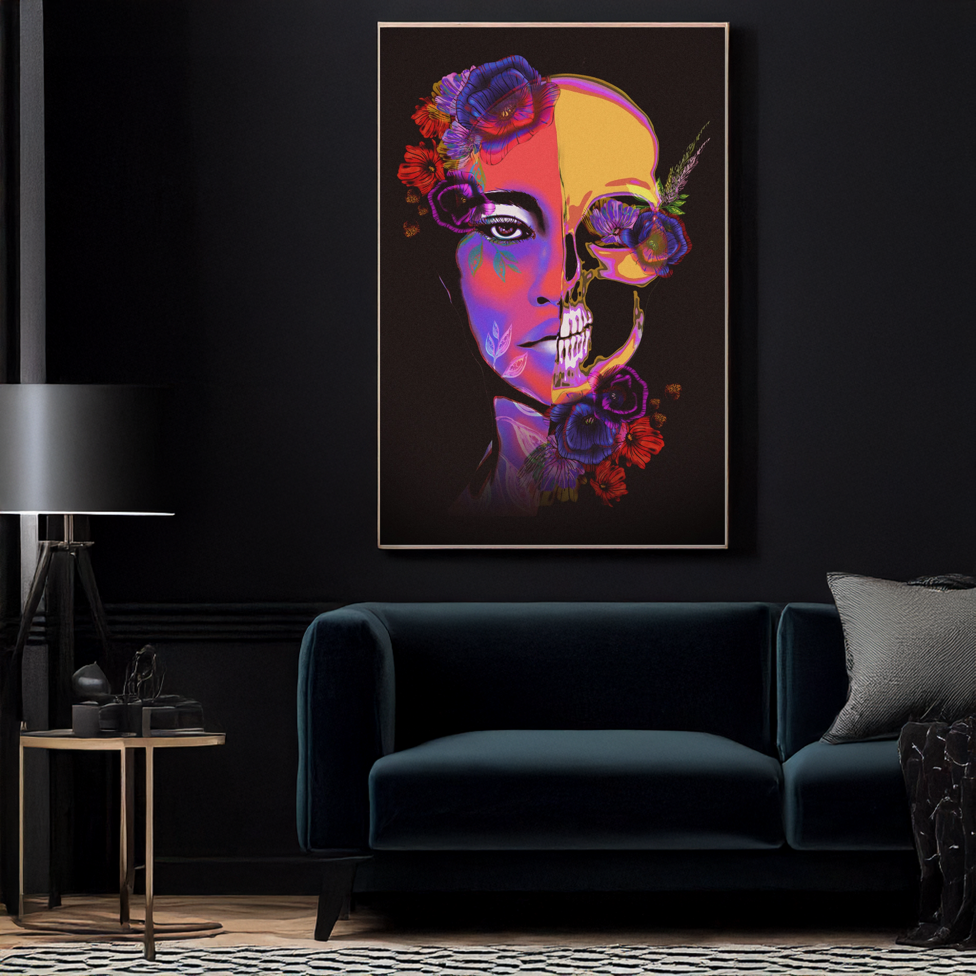 Eternal Bloom Fine Art Poster - Three in the Trees