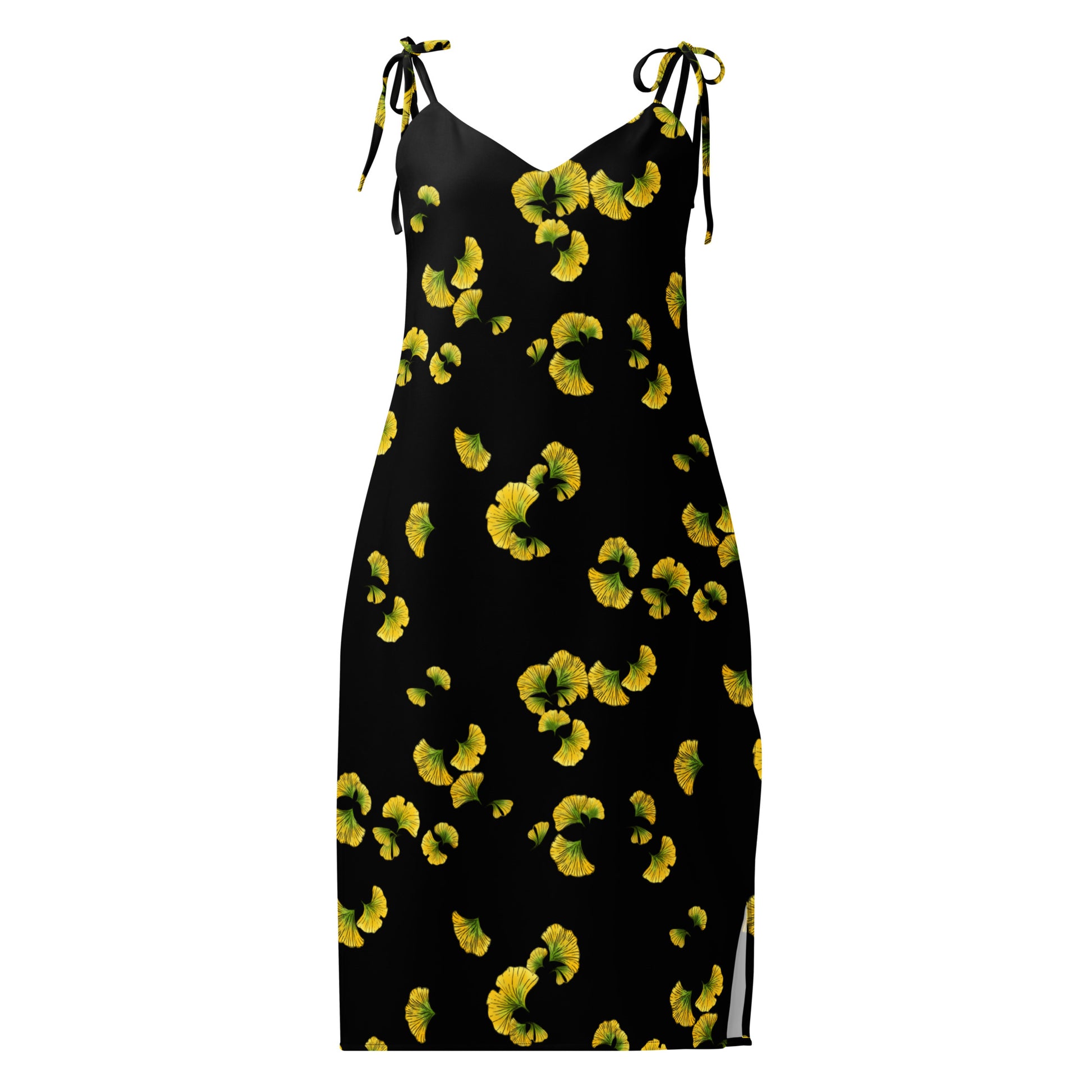ginkgo tie strap midi dress, Three in the Trees