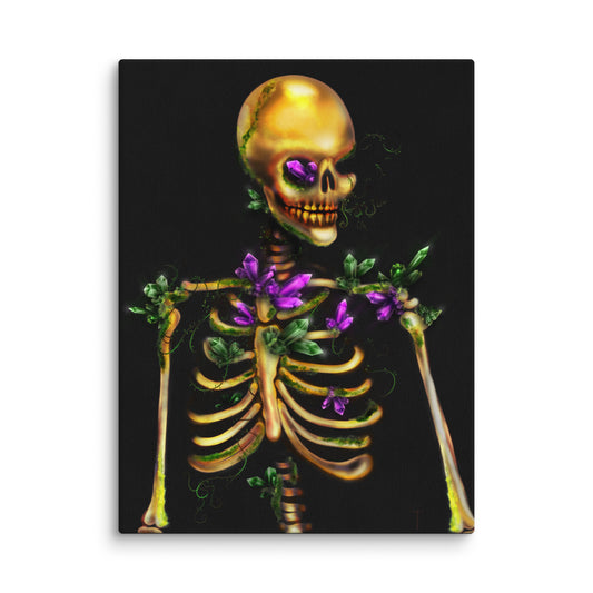 grit and growth canvas print by Three in the Trees, 12 x 16