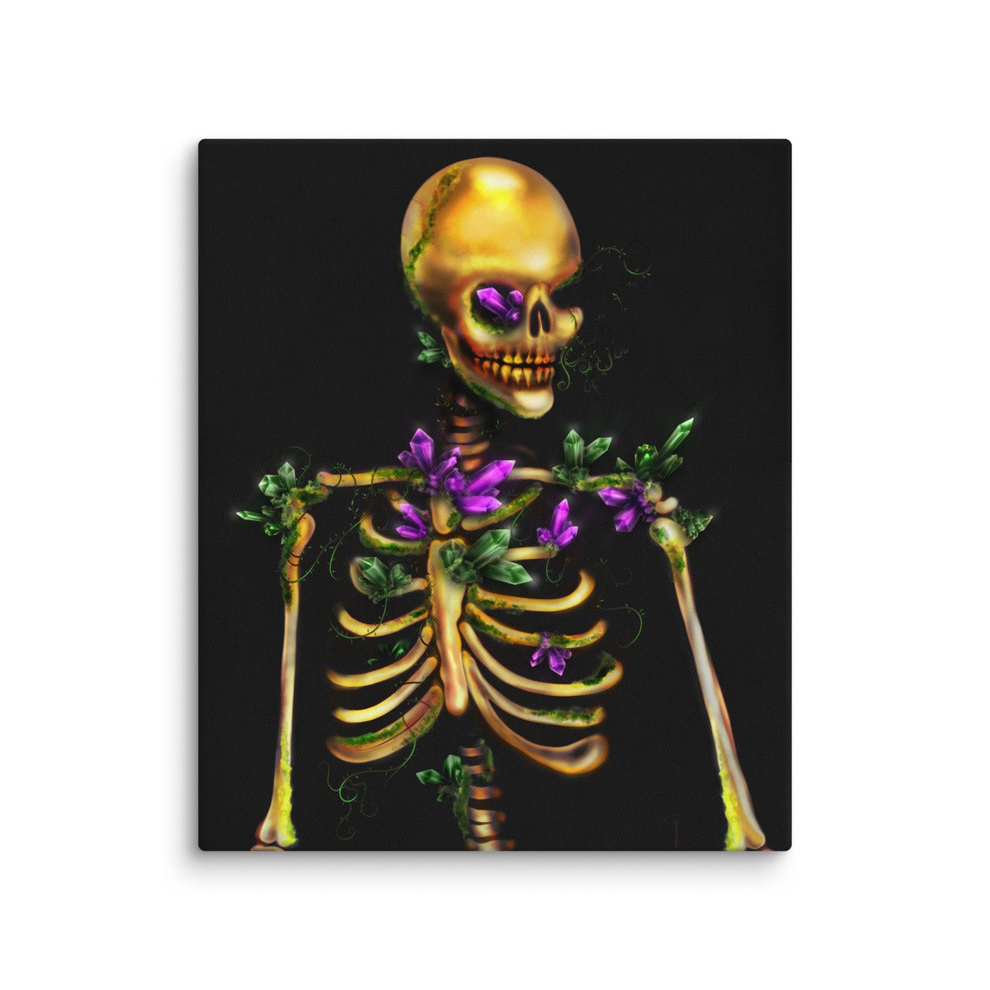 grit and growth canvas print by Three in the Trees, 20 x 24