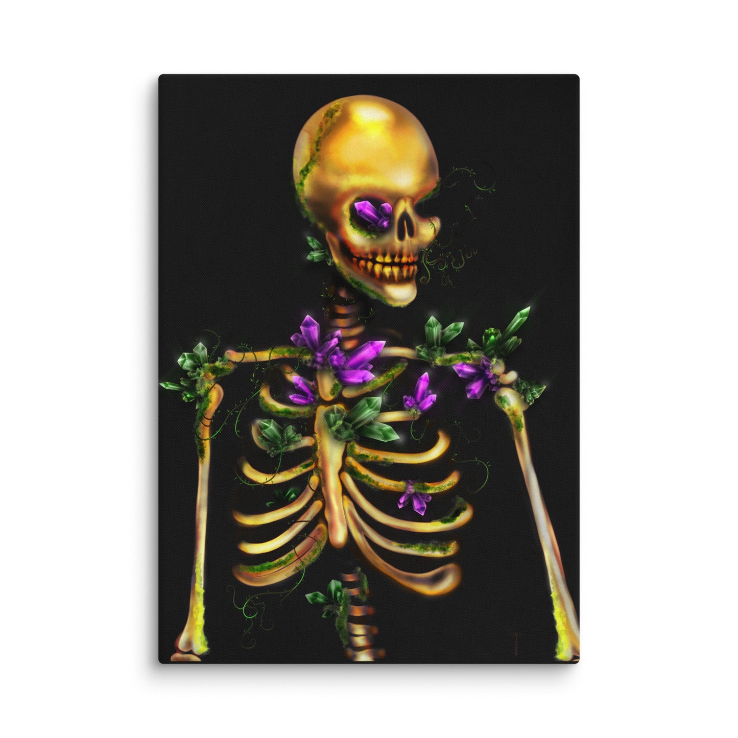 grit and growth canvas print by Three in the Trees, 20x28