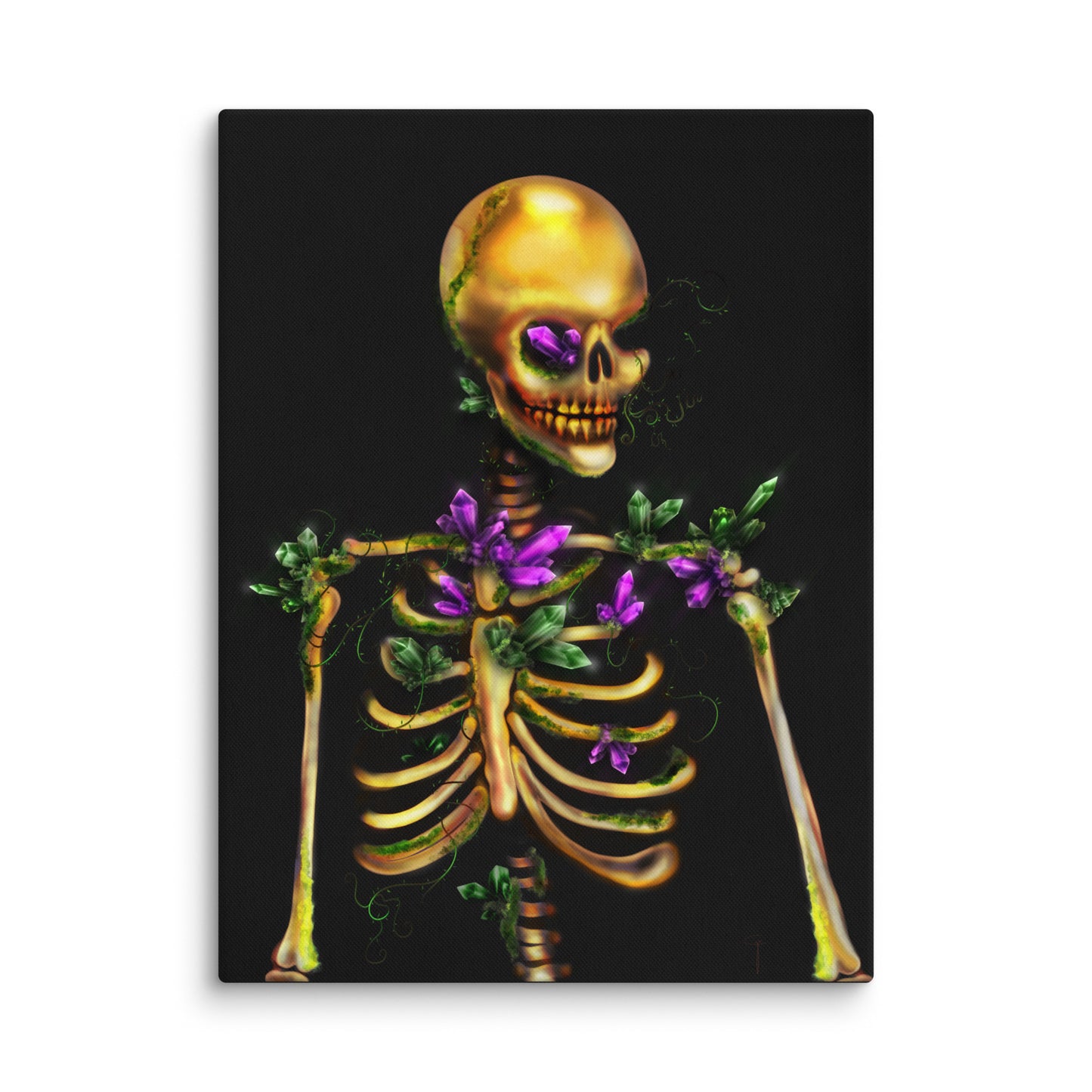 grit and growth canvas print by Three in the Trees, 30x40