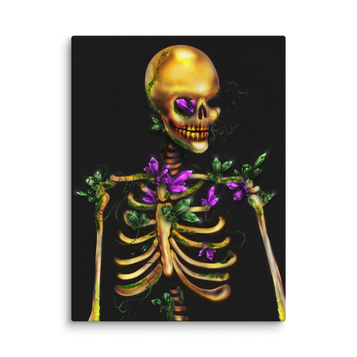 grit and growth canvas print by Three in the Trees, 9x12