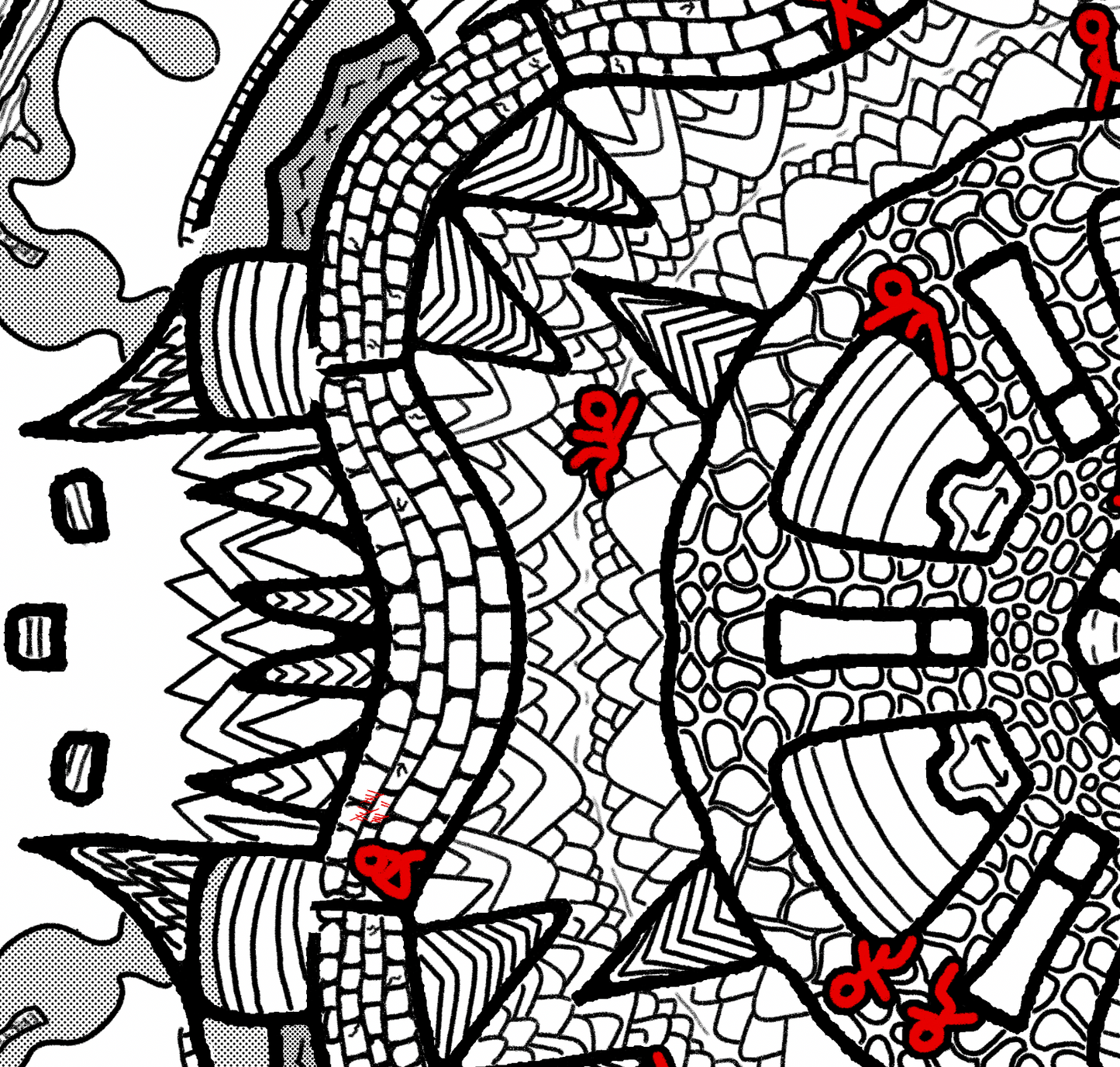 The Machine Framed poster - Three in the Trees