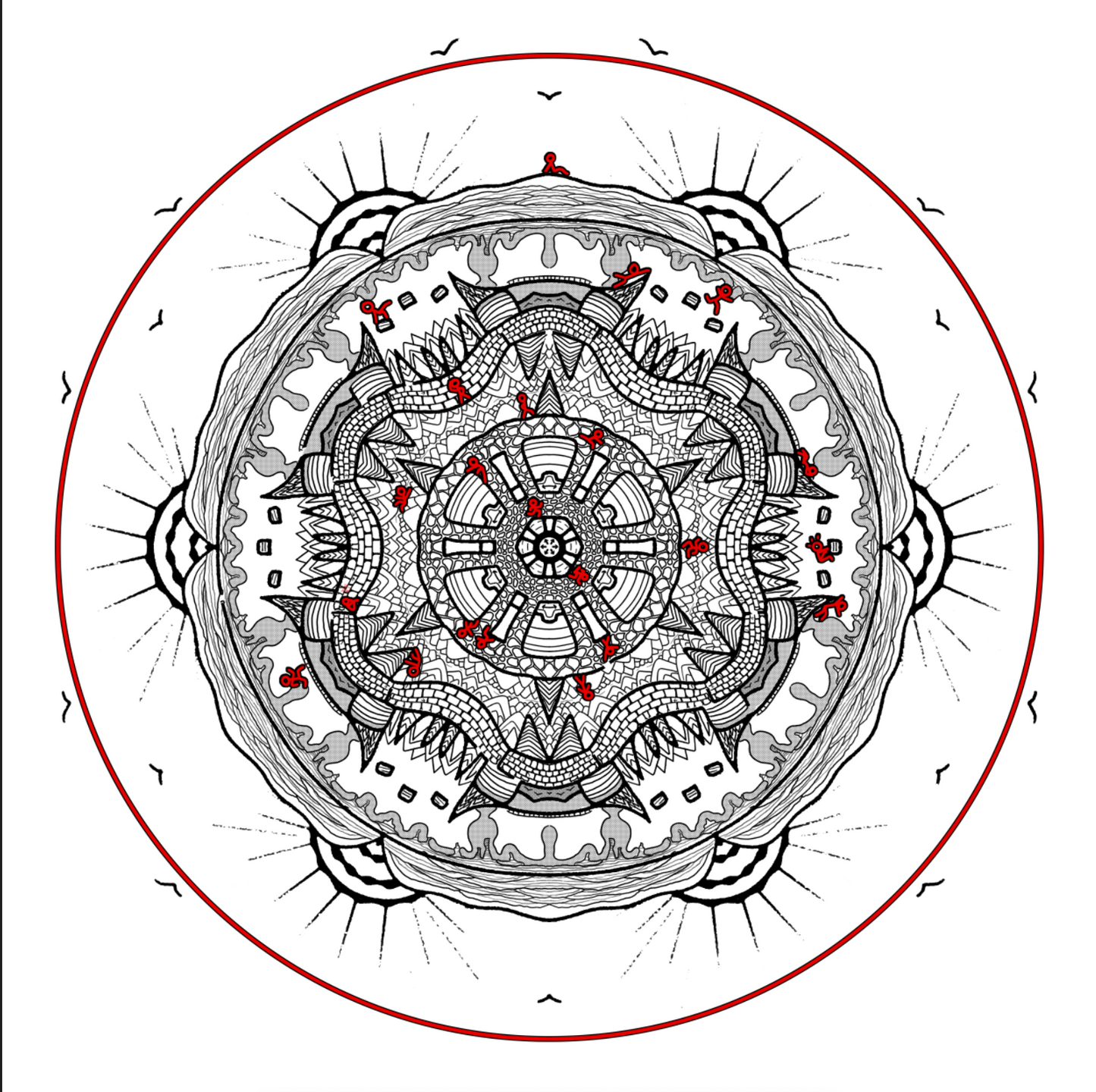 The Machine Framed poster - Three in the Trees