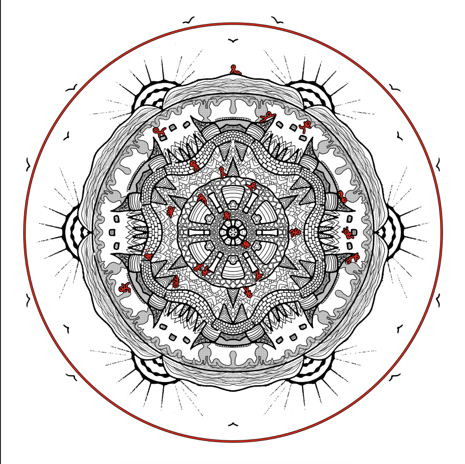 The Machine Framed poster - Three in the Trees