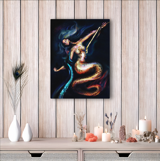 The Hunted Fine Art Poster - Three in the Trees
