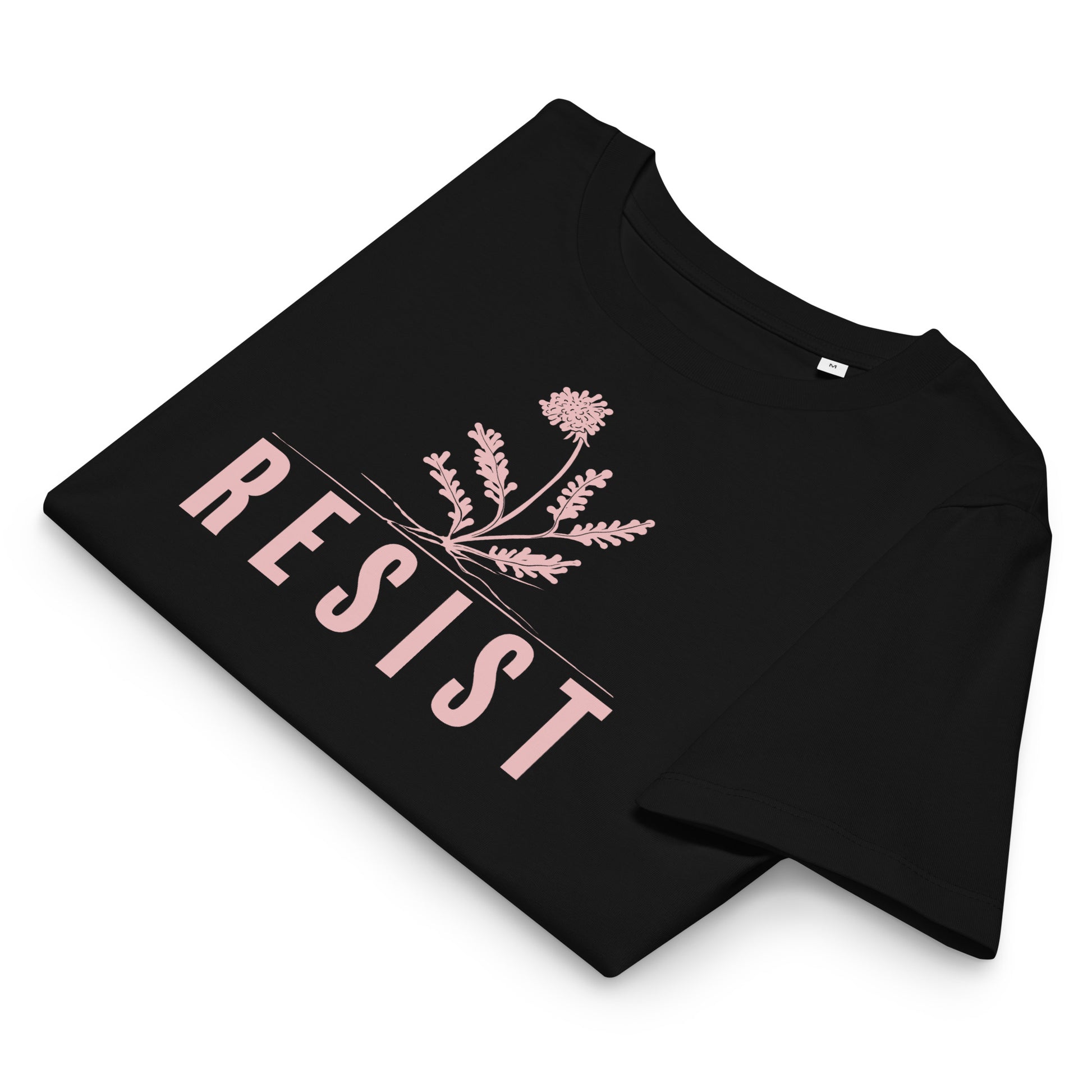 break through organic t-shirt, black, Three in the Trees