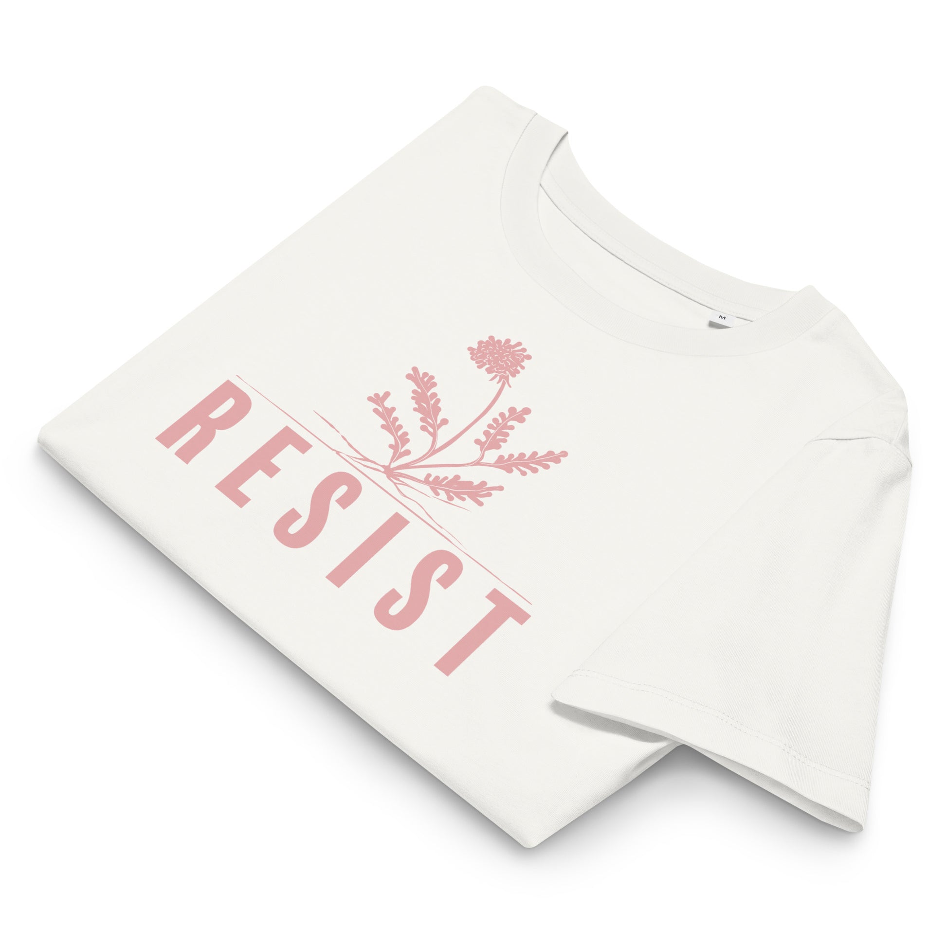 break through organic t-shirt, white, Three in the Trees