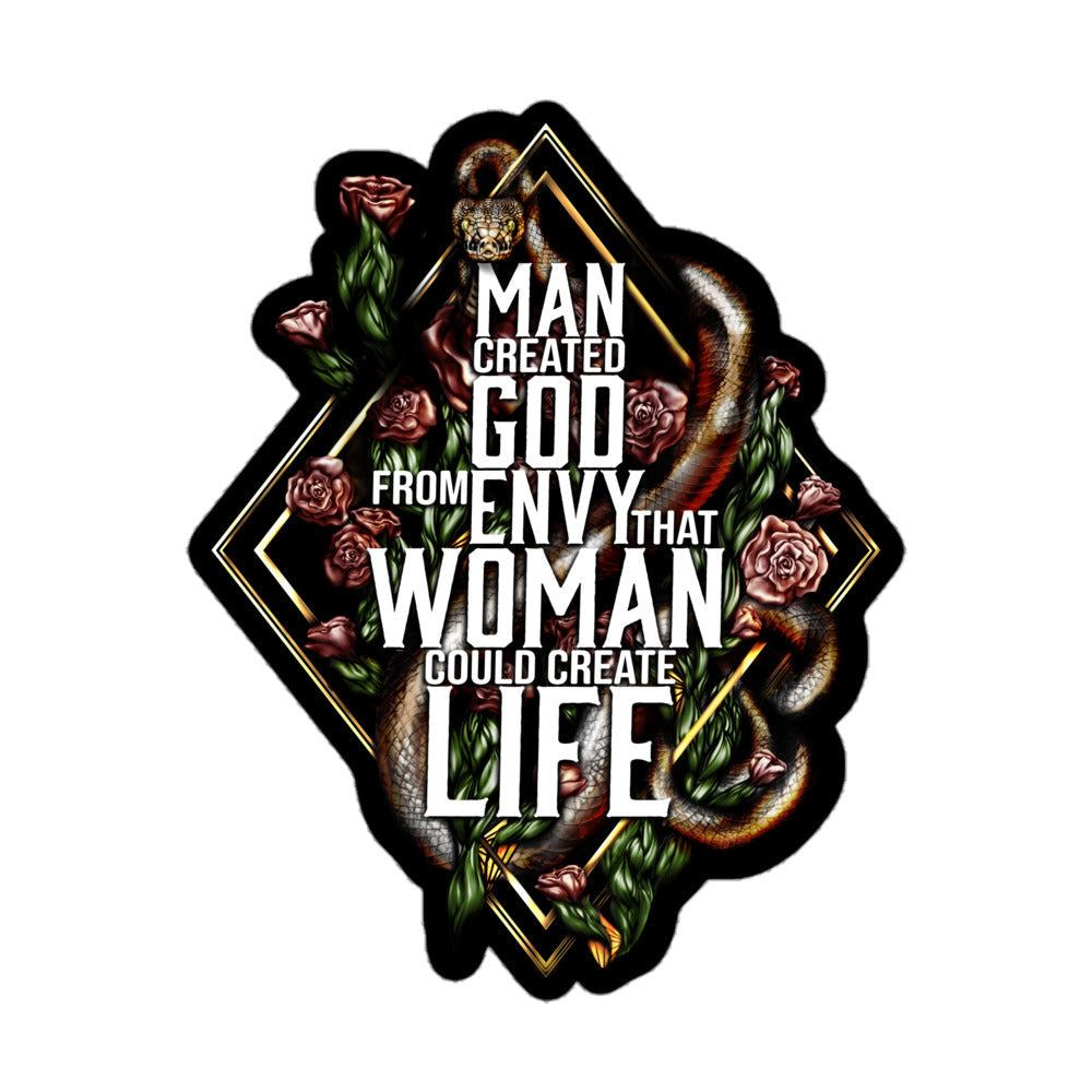 The Envy of Man, sticker by Three In The Trees