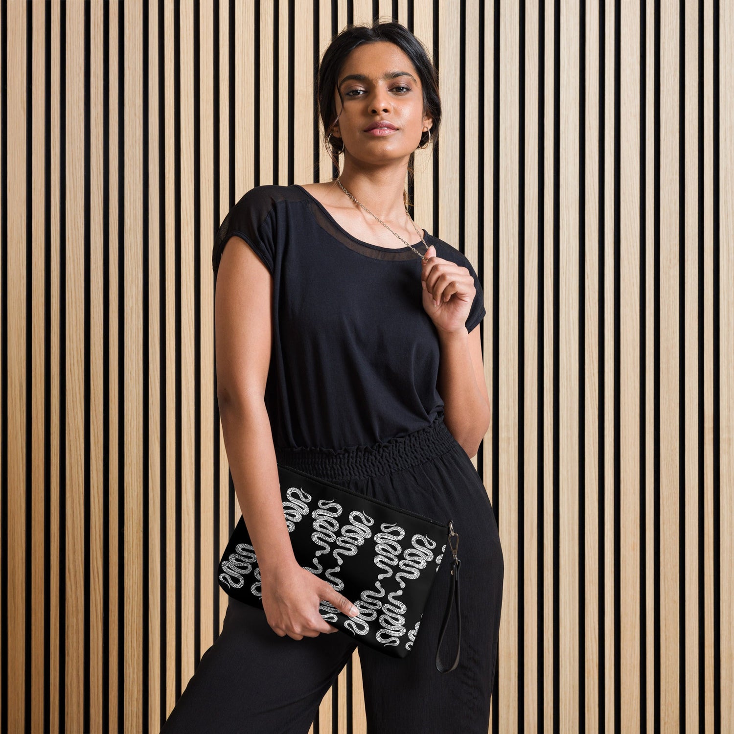 Serpent crossbody bag, model, Three In The Trees