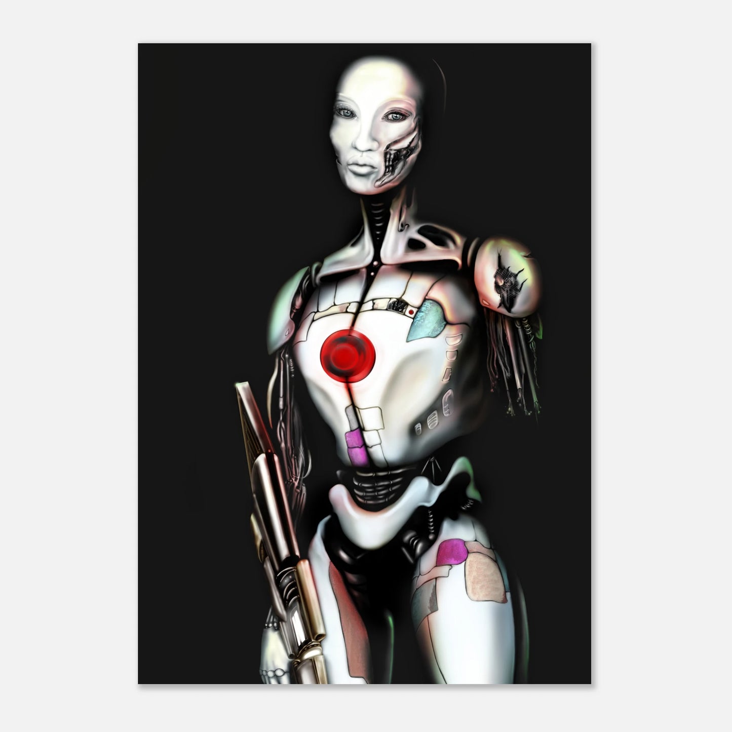 JANE fine art poster, unframed, three in the trees