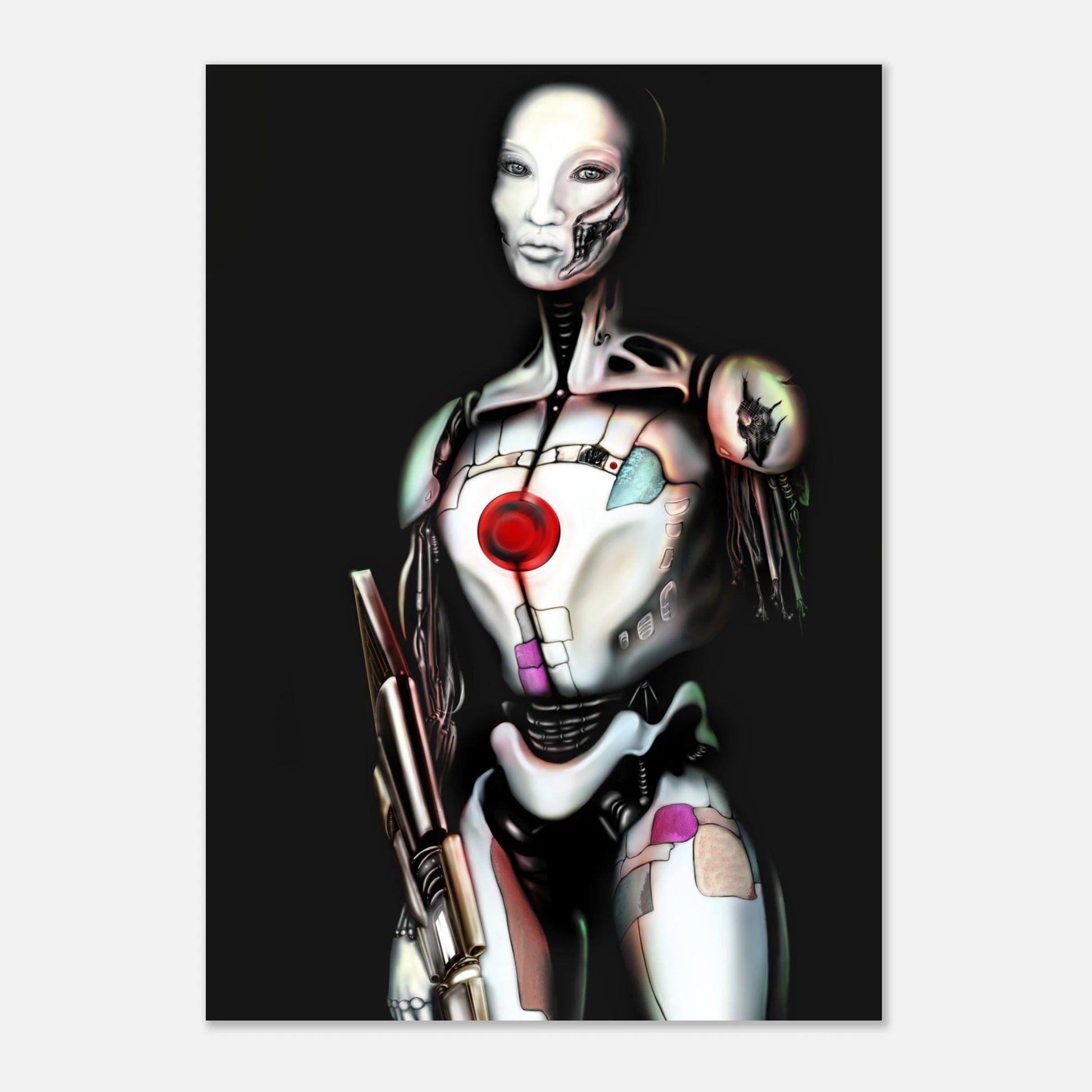 JANE fine art poster, unframed, three in the trees