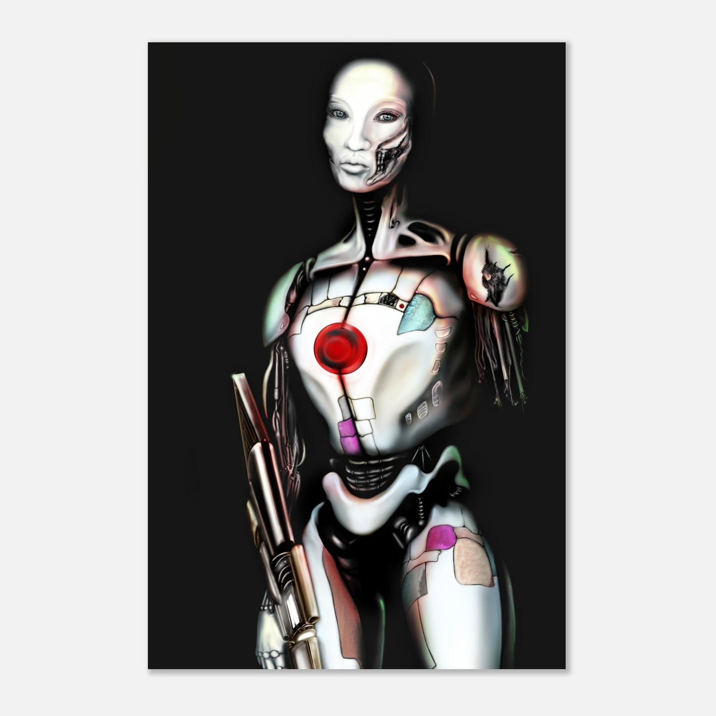 JANE fine art poster, unframed, three in the trees