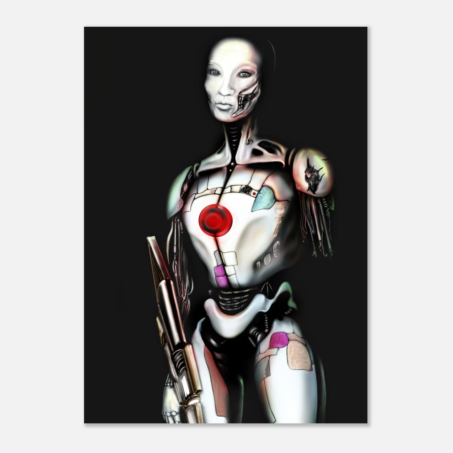 JANE fine art poster, unframed, three in the trees