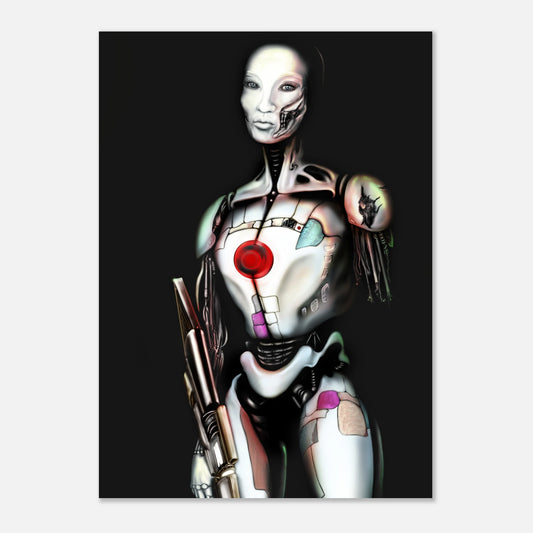 JANE fine art poster, unframed, three in the trees