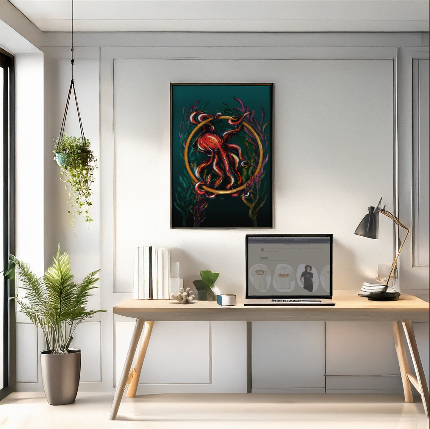 The Collector Fine Art Poster - Three in the Trees