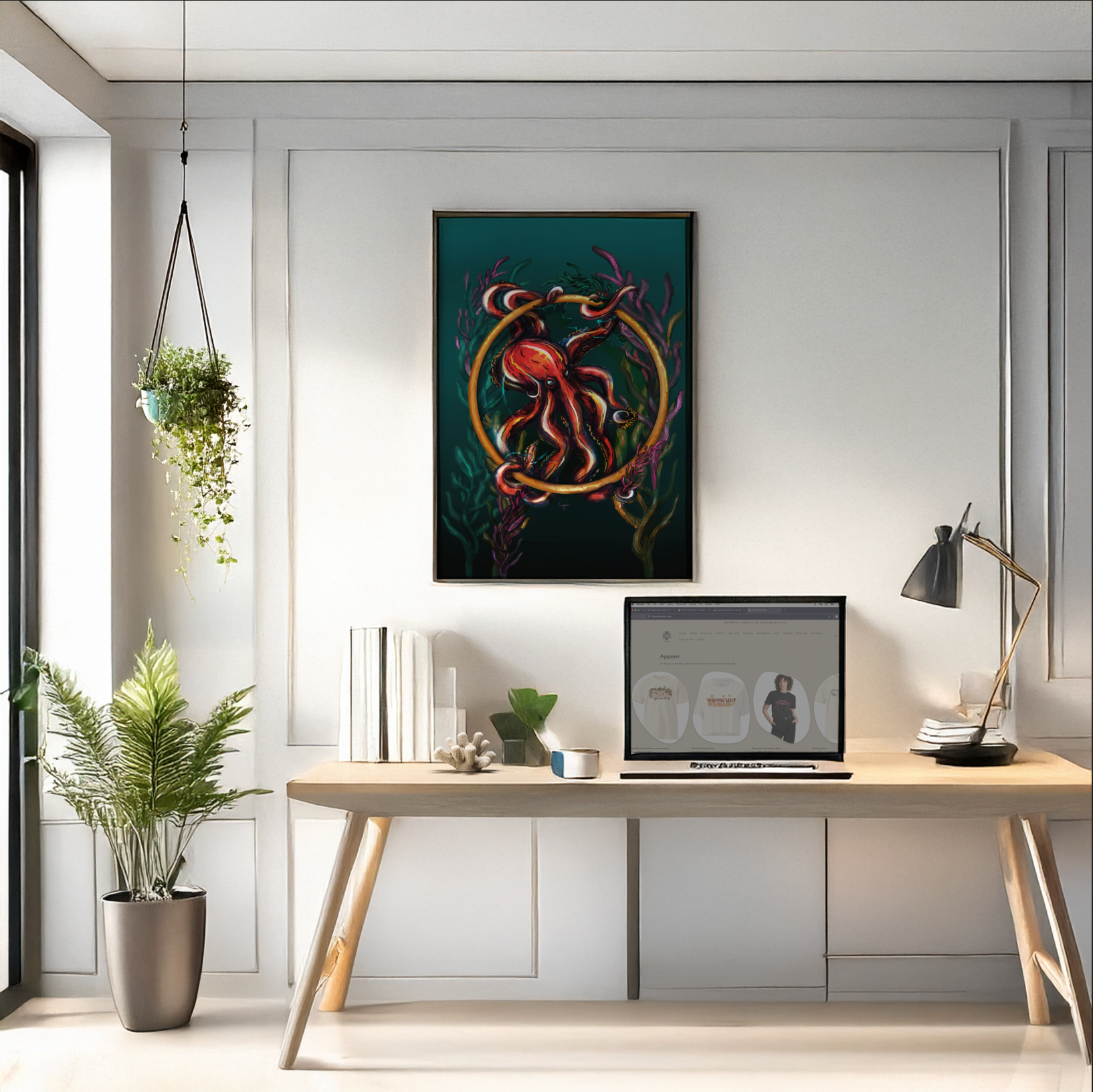 The Collector Fine Art Poster - Three in the Trees