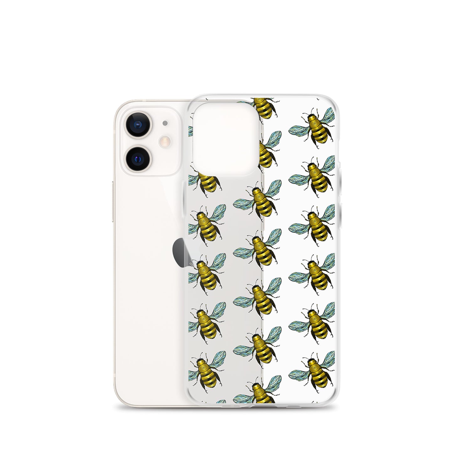 Honey bee pattern iphone case