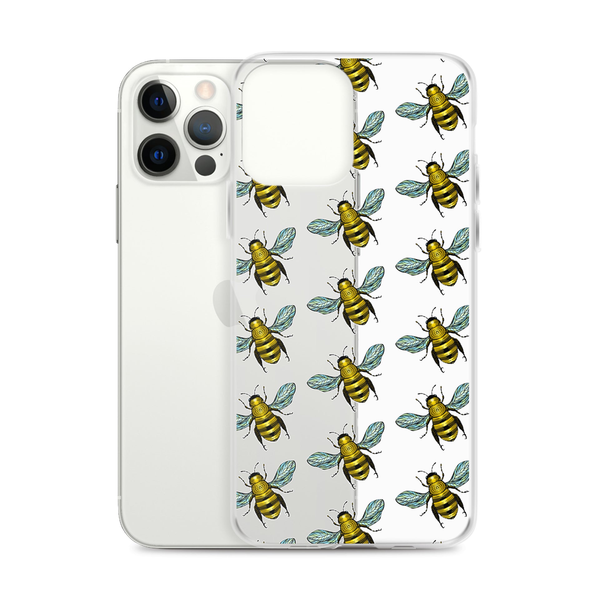 Honey bee pattern iphone case