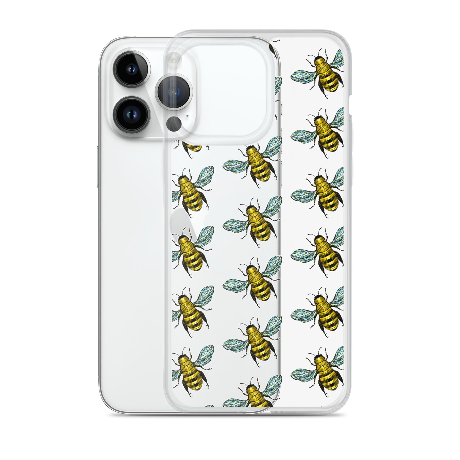 Honey bee pattern iphone case