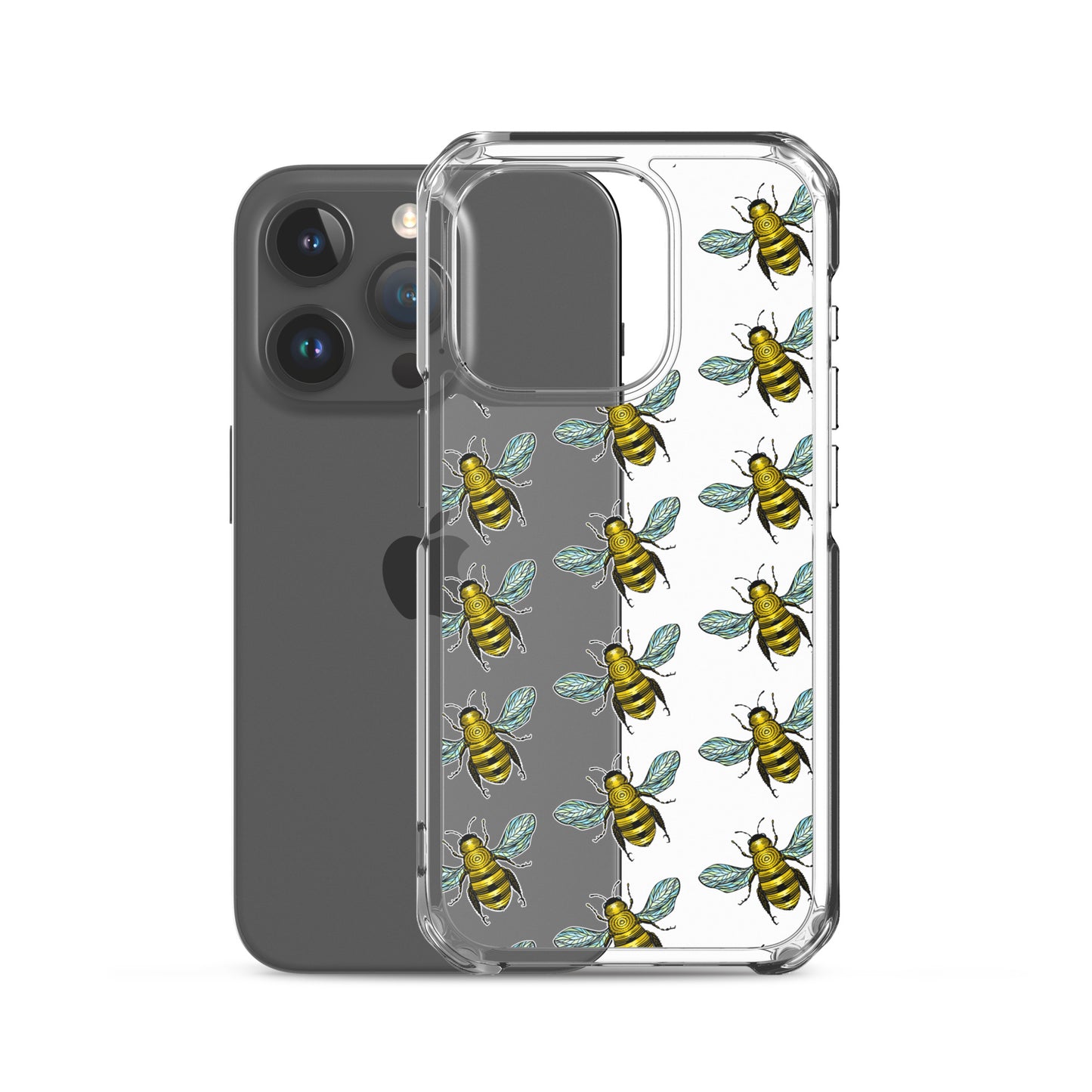 Honey bee pattern iphone case