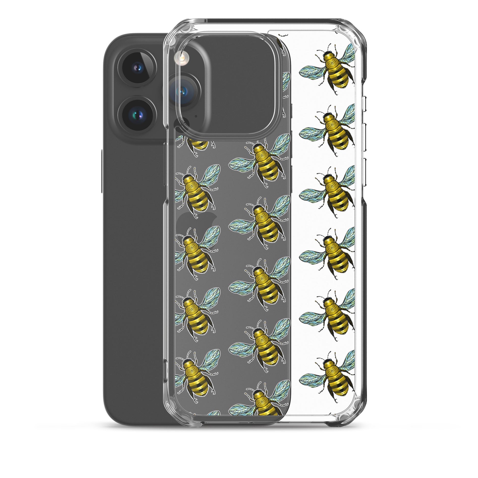 Honey bee pattern iphone case