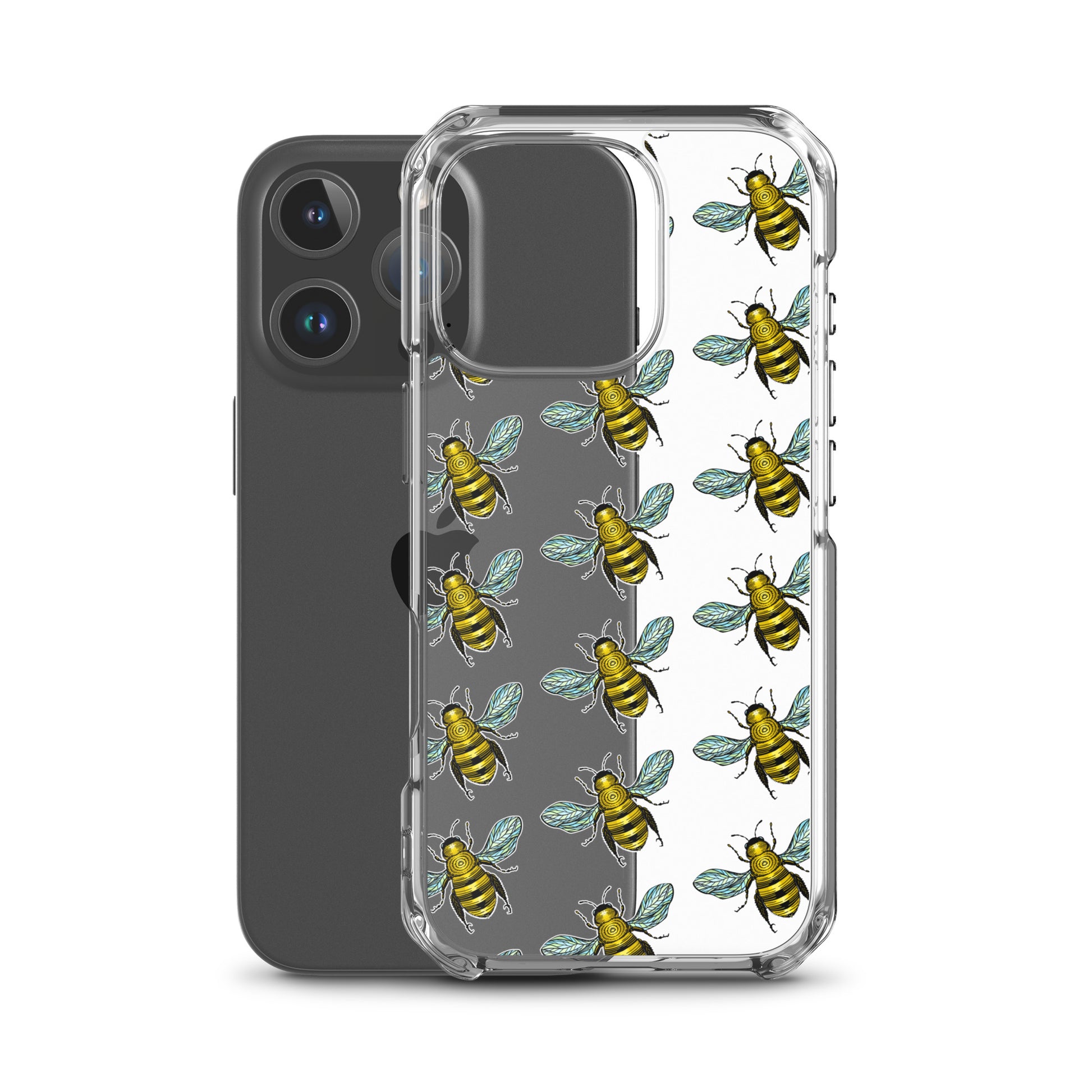 Honey bee pattern iphone case