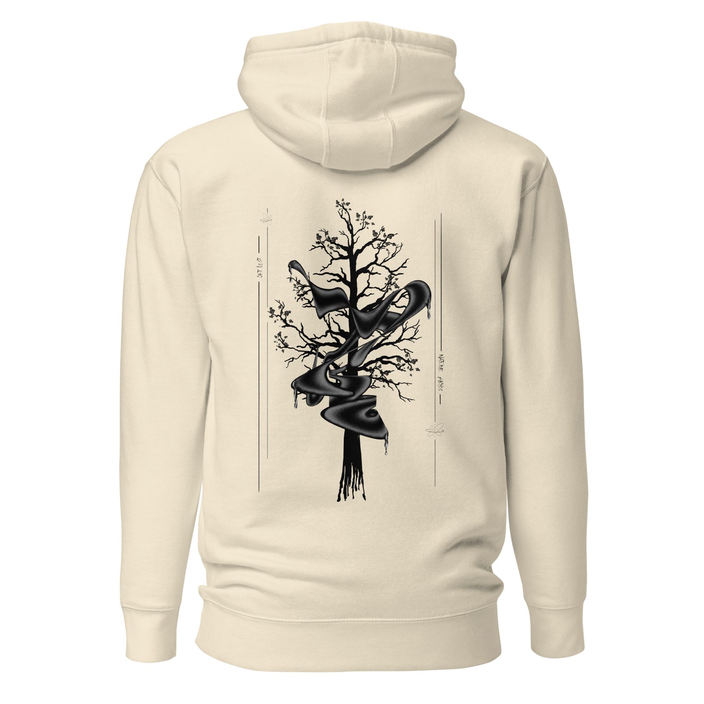 Unisex premium Abyss unisex hoodie, abyss, bone. Three in the Trees